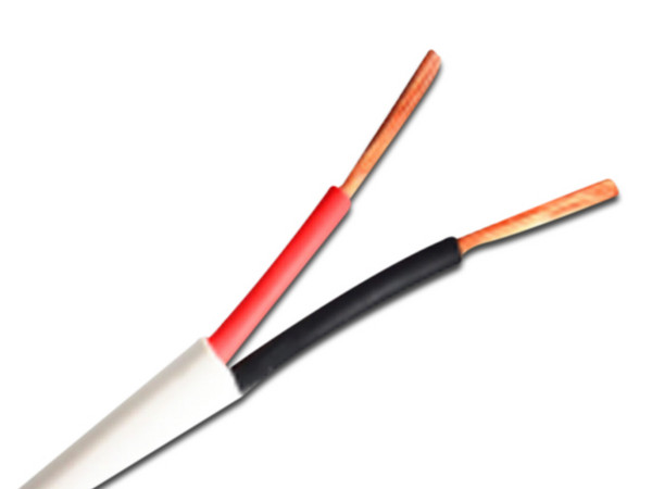 Bobina de cable Saxxon para alarma, 2 conductores, 22AWG, 305m. Color Blanco.