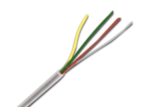Bobina de Cable Alarma Saxxon OWAC4100J de 4 conductores, 22AWG, 100m.