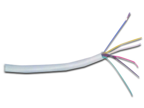 Cable de alarma Saxxon, 100 metros, 22 AWG, recomendado para control de acceso, videoportero.
