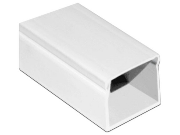 Canaleta Plástica SBE TECH PVC Blanco 1.6 cm x 1.9 cm, 2 m de Largo.