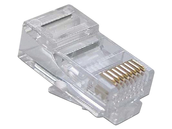 Plugs RJ-45 SBE TECH, Cat 5e, 50 piezas.