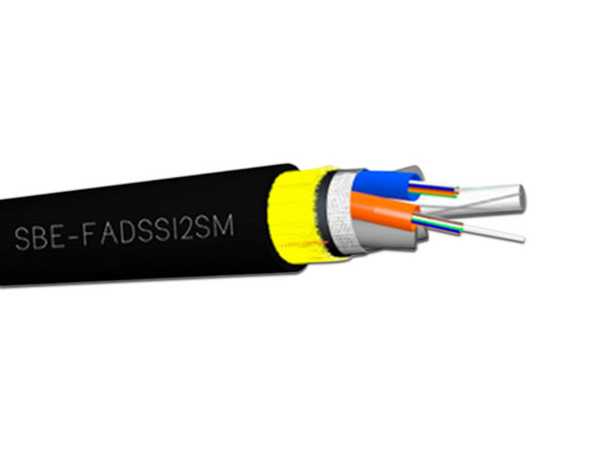 Cable de fibra óptica SBETECH de 12 hilos para exteriores, 1m.