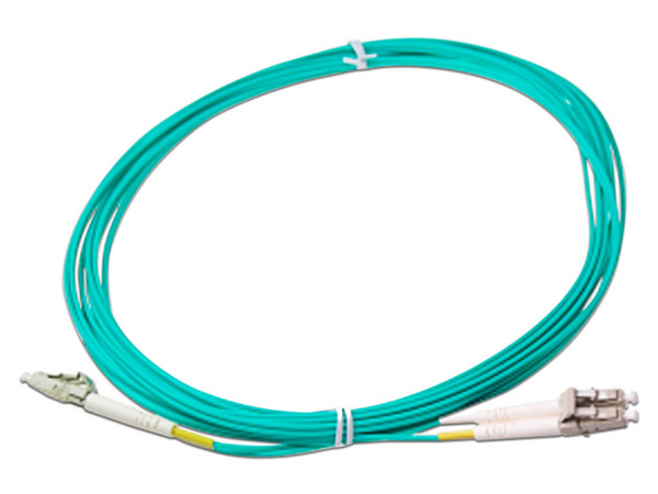 Jumper Multimodo de Fibra Óptica SBE TECH, dúplex, 2 mm, conector LC a lC (M-M) de 1m.