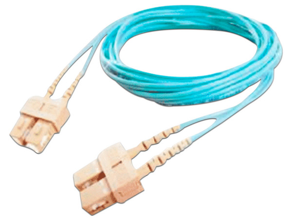 Cable de red SBE TECH Multimodo de fibra dúplex SC-SC 50/125 de 1m.