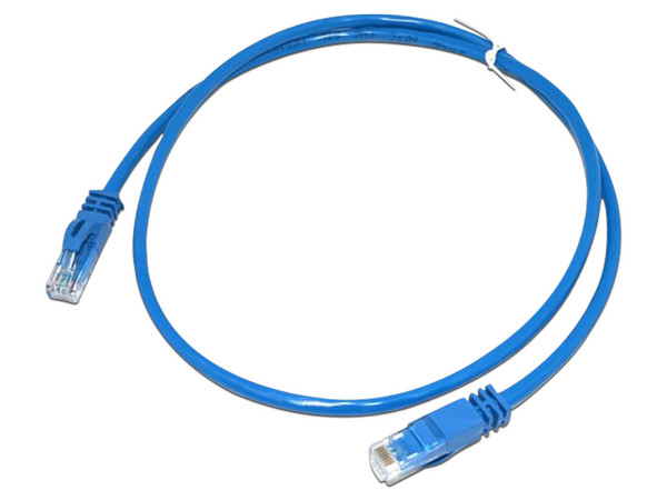 Cable de Red SBE TECH SBE-PCC62.0M-BL, UTP RJ-45 Cat6 (M-M), 2m, color azul.