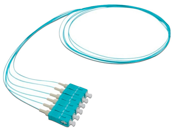 Kit de de Jumpers Pigtail SC SBE-TECH PIGSC2M50M46PC Multimodo, 50/125um, 2m.
