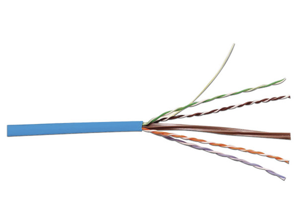 Bobina de Cable Siemon 9C6M4-E2-06-RXA, UTP Reelex Cat6, 4 pares, Calibre 24AWG, 305m. Color Azul.