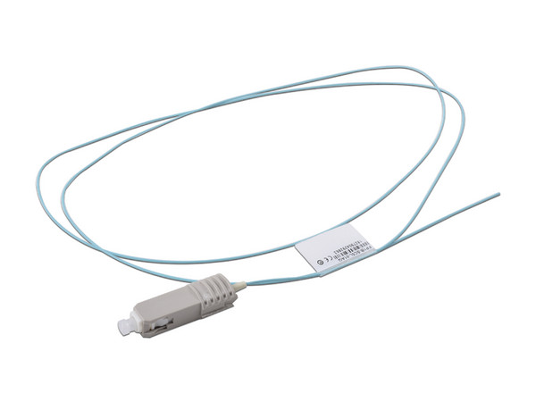 Cable de Fibra Óptica Pigtail Siemon Multimodo de 1 Metro, color aqua.
