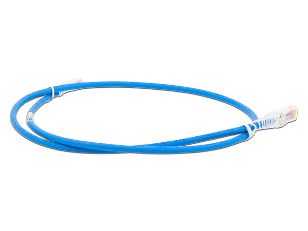 Cable de Red Siemon T568B, Cat5e UTP, 2.1m, Color Azul, Bulk.