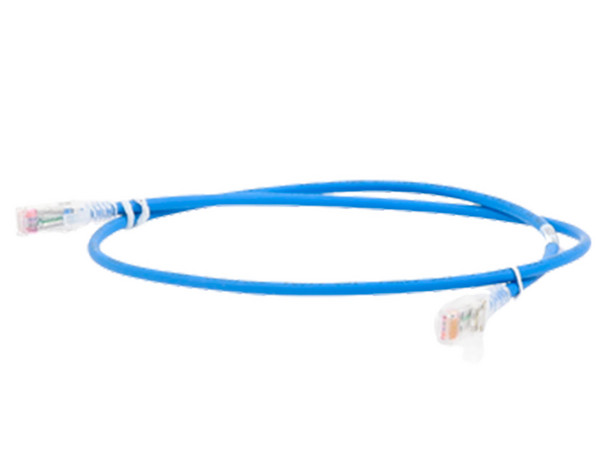 Cable de Parcheo Siemon MC5-10-06B, UTP Cat5e, RJ-45, T568B, 3m. Color Azul.