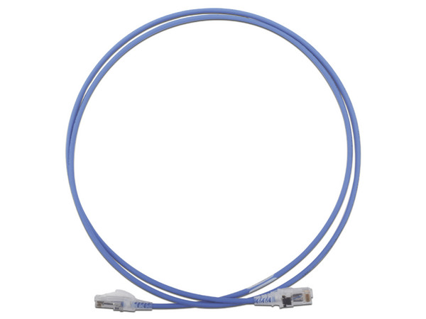 Cable de Red Siemon, Cat6, UTP (M-M), 28 AWG, 1.5 m. Color Azul.