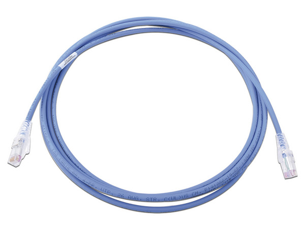Cable de Red Siemon MC6-10-06B, Cat6 UTP, 3m, Color Azul, Bulk.