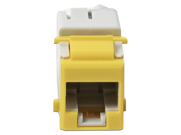 Modulo Jack Siemon UltraMAX U5-K05NS, UTP Cat5e, RJ-45 Hembra, Tipo Keystone. Color Amarillo.