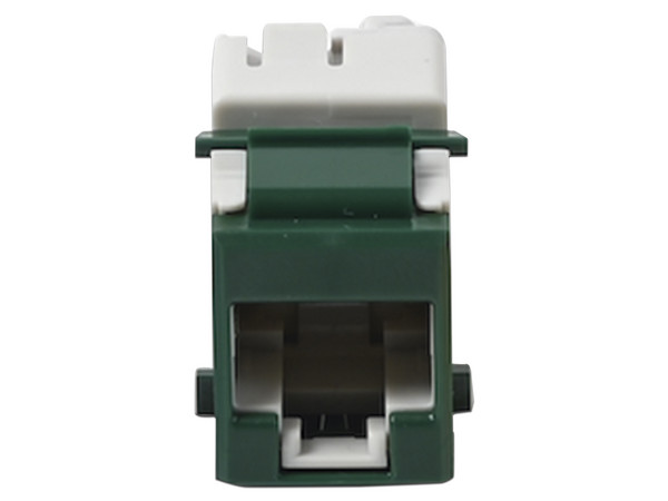 Modulo Jack Siemon UltraMAX U5-K07NS, UTP Cat5e, RJ-45 Hembra, Tipo Keystone. Color Verde.