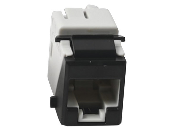 Jack Siemon U6-K01NS UltraMAX Cat6, UTP, Tipo Keystone. Color Negro.