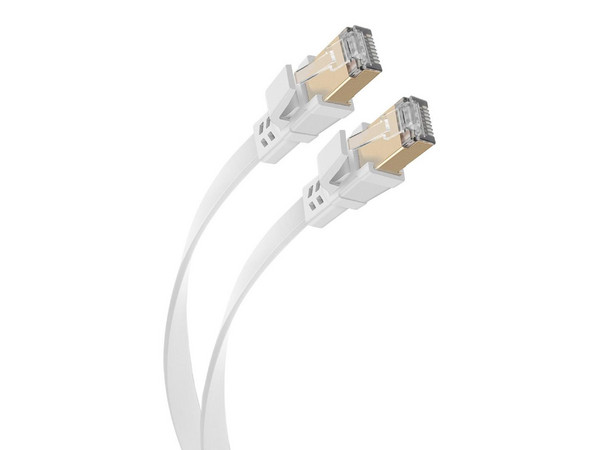 Cable Ethernet, Steren, UTP Plano, CAT8, 10 Metros.