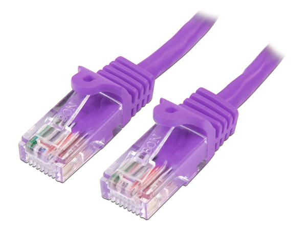 Cable de Red StarTech Cat5e, 10m. Color Morado.