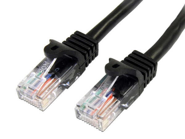 Cable de Red StarTech Cat5e UTP, 1 m. Color Negro.