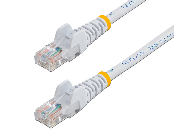 Cable de red Cat5e, UTP, RJ45(M-M), 50cm. Color Blanco.