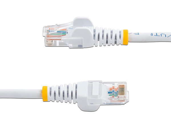 Cable de red Cat5e, UTP, RJ45(M-M), 50cm. Color Blanco.