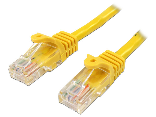 Cable de Red StarTech 45PAT5MYL, Cat5e, de 5m, Ethernet. Color Amarillo
