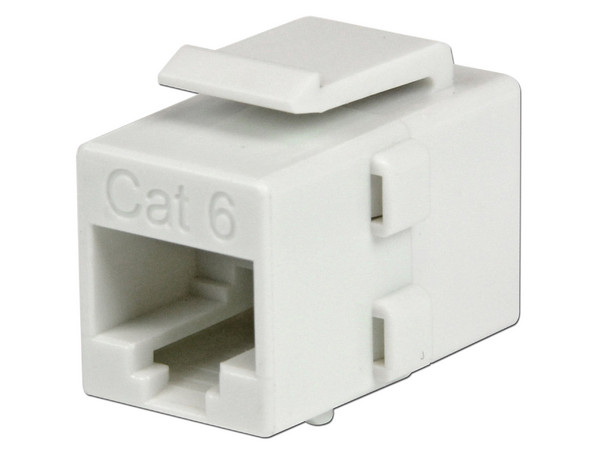 Acoplador en Línea para cables RJ-45 Cat6.