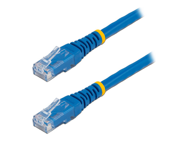 Cable de Red StarTech, Cat6, RJ-45 (M-M), 90cm. Color Azul.