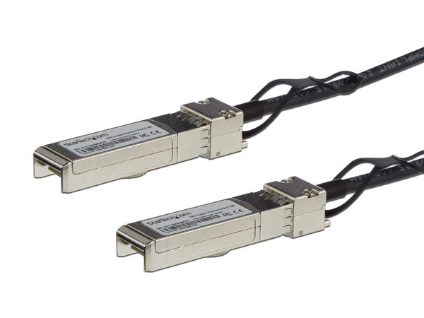 Cable StarTech Twinax de fibra óptica activo SFP+, 3m.