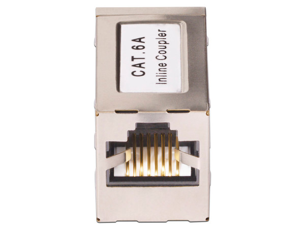 Acoplador Startech RJ45 Blindado Cat6a Hembra a Hembra