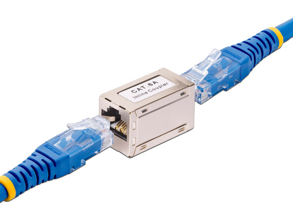 Acoplador Startech RJ45 Blindado Cat6a Hembra a Hembra