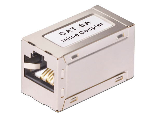 Acoplador Startech RJ45 Blindado Cat6a Hembra a Hembra