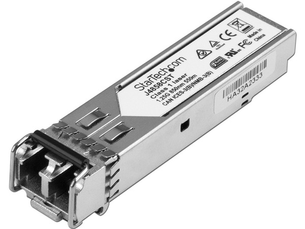 Módulo Transceptor SFP+ de Fibra Gigabit, Compatible con HP J4858C, Monomodo LC con DDM, 550m.