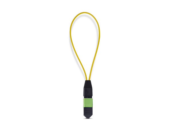 Adaptador Bucle Invertido StarTech LOOPBACKMTP12OS2SMM, Monomodo MTP/MPO, Color Amarillo.