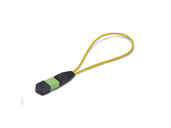 Adaptador Bucle Invertido StarTech LOOPBACKMTP12OS2SMM, Monomodo MTP/MPO, Color Amarillo.