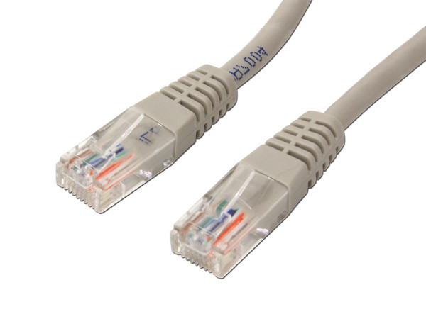 Cable de red, Cat5e, RJ-45 M-M, 2.1 m.