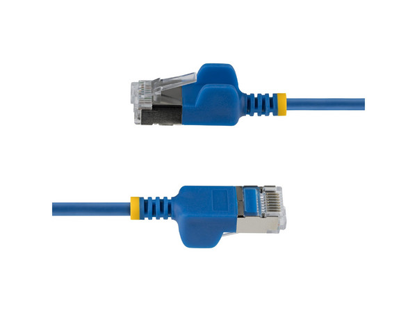 Cable de Red StarTech N6APATSTP34BLS1M, RJ-45 a RJ-45 (M-M), CAT6a, Ultra Delgado, 34AWG, 1m. Color Azul.
