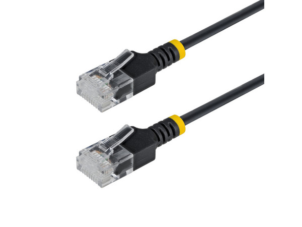Cable de Red StarTech N6APATUTP34BKS15CM, RJ-45 a RJ-45 (M-M), CAT6a, 34AWG, 15cm. Color Negro.
