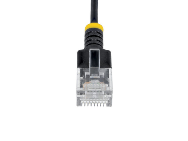 Cable de Red StarTech N6APATUTP34BKS50CM, RJ-45 a RJ-45 (M-M), CAT6a, 34AWG, 50cm. Color Negro.
