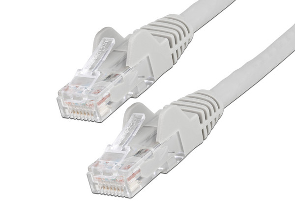 Cable de Red StarTech N6LPATCH2MGR, Longitud 2.0 m, Conector RJ45 (Macho) a RJ45 (Macho), Color Gris.