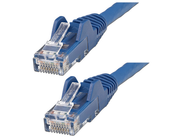 Cable de Red StarTech Cat6, Poe, Conector RJ45 (M-M), 0.5m. Color Azul.