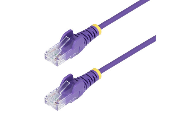Cable de Red StarTech N6PAT150CMPLS, RJ-45 a RJ-45 (M-M), Cat6, 28AWG, 1.5m. Color Morado.