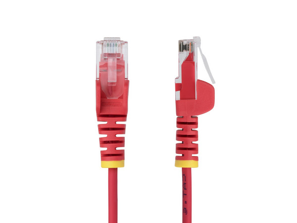 Cable de Red StarTech N6PAT150CMRDS, RJ-45 a RJ-45 (M-M), Cat6, 28AWG, 1.5m. Color Rojo.
