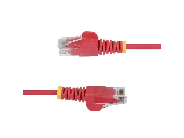 Cable de Red StarTech N6PAT150CMRDS, RJ-45 a RJ-45 (M-M), Cat6, 28AWG, 1.5m. Color Rojo.
