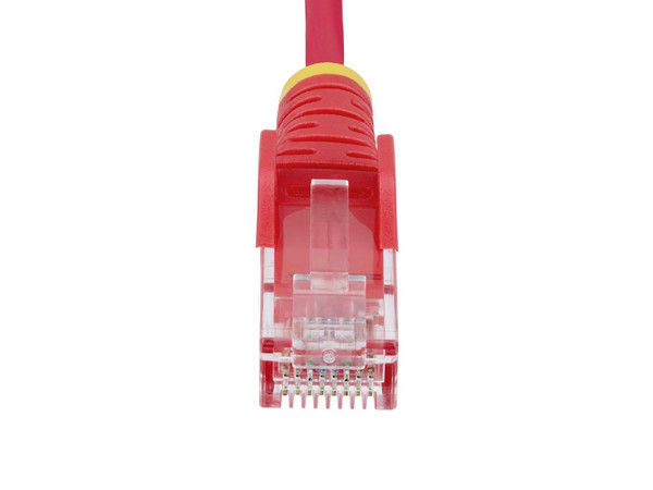 Cable de Red StarTech N6PAT150CMRDS, RJ-45 a RJ-45 (M-M), Cat6, 28AWG, 1.5m. Color Rojo.

