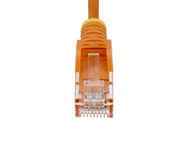Cable de Red StarTech N6PAT50CMORS, RJ-45 a RJ-45 (M-M), Cat6, 28AWG, 50cm. Color Naranja.