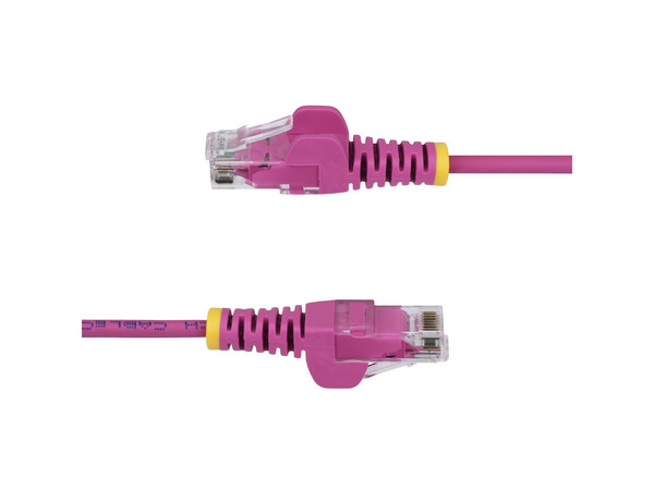 Cable de Red StarTech N6PAT50CMPKS, RJ-45 a RJ-45 (M-M), Cat6, 28AWG, 50cm. Color Rosa.