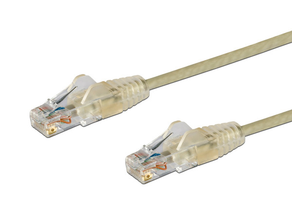 Cable de Red StarTech RJ45, Cat6, 1.8m. Color gris.