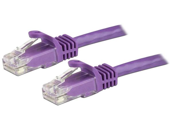 Cable de Red StarTech Cat6 UTP, 1m. Color Morado.