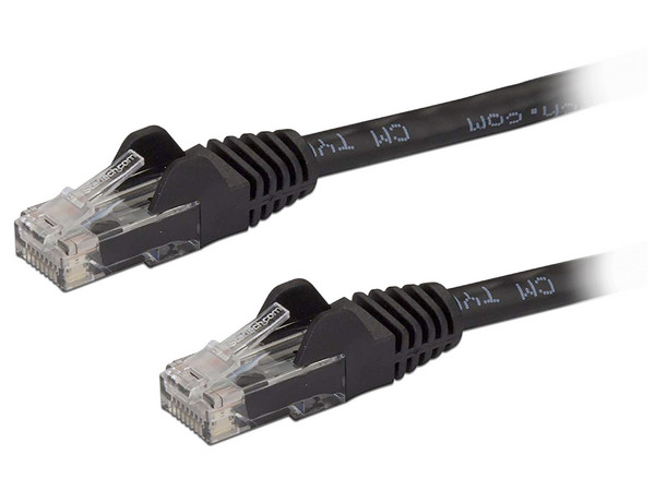 Cable de red UTP de parcheo, Cat6, RJ-45 Macho / RJ-45 Macho, 5 m. Color Negro.