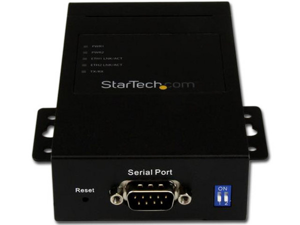 Servidor Industrial de dispositivos serie de 1 puerto serial RS-232 / 422 / 485 a Ethernet con IP.